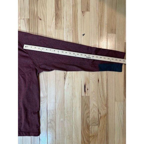 The North Face Sweater Mens XXL Burgundy Canyonlands Half Zip Pullover Casual - Picture 10 of 10